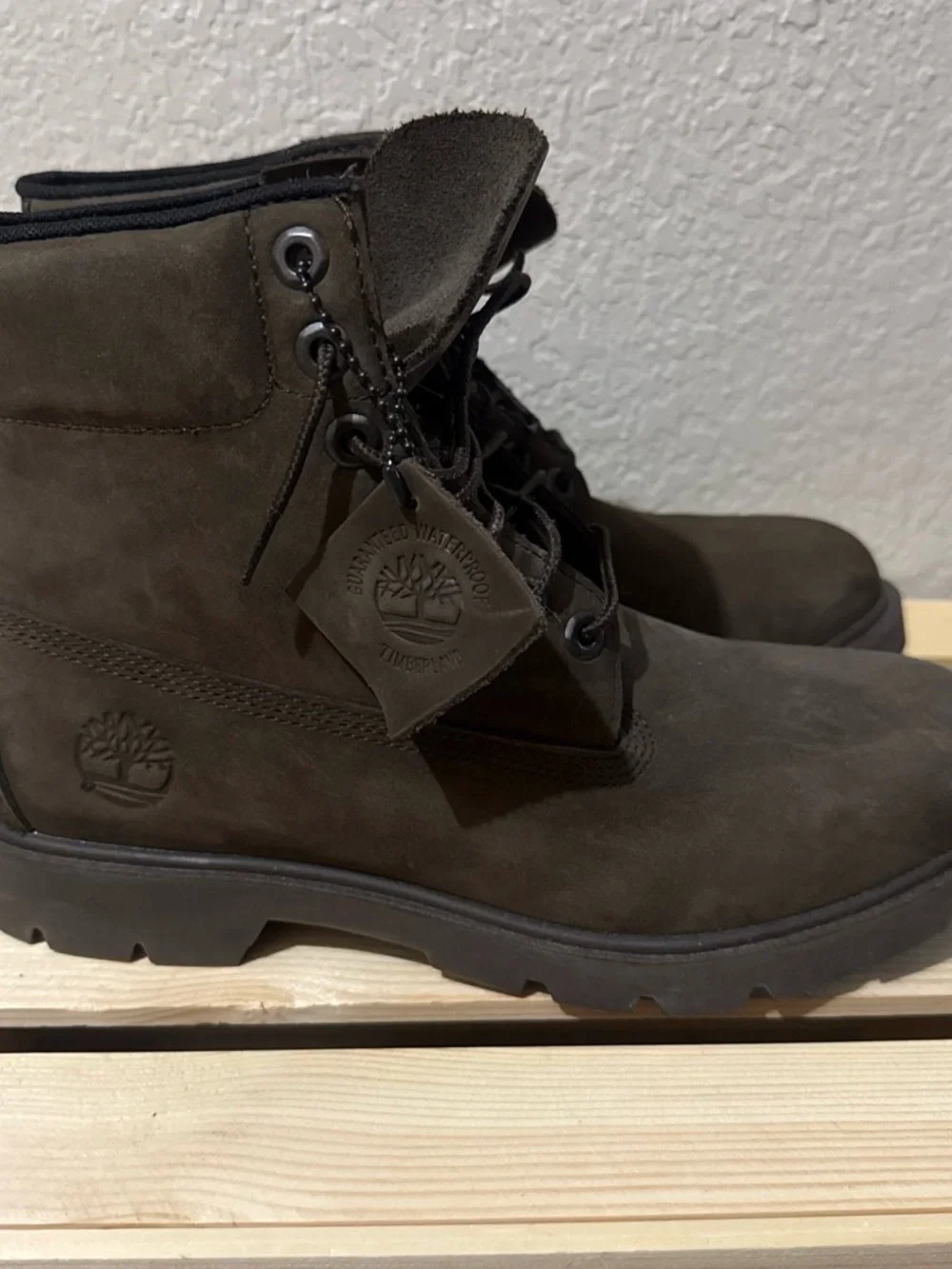 Timberland Dark Brown Waterproof Nubuck Men's Boots